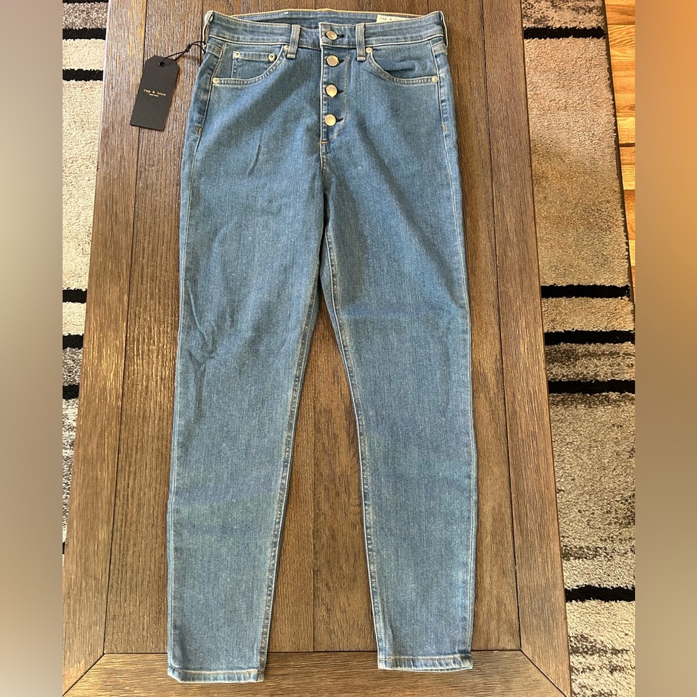 NEW Rag & Bone Nina High-Rise Skinny Jeans Size 27